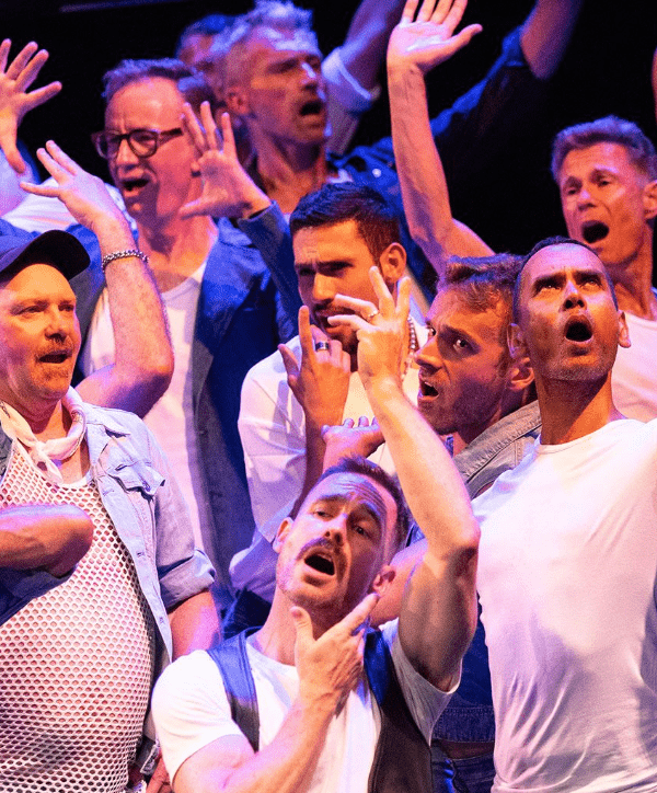 The Amsterdam Gay Men's Chorus in action