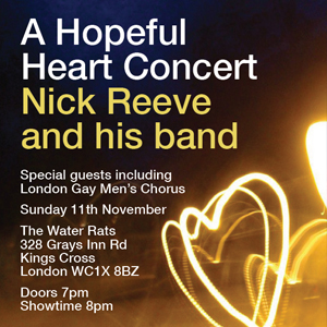 Nick Reeve - A Hopeful Heart Concert